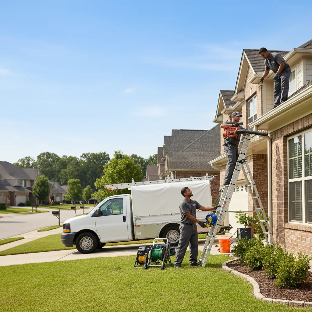 Home Gutter Service in Maunie, IL near me